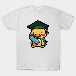 Khaki Campbell Graduation Duck T-Shirt